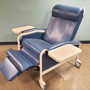 Winco Model 654 Care Cliner Winco 6 Series 3-Position Mechanism Recliner chair 2-Drop Arms 275 lbs Capacity