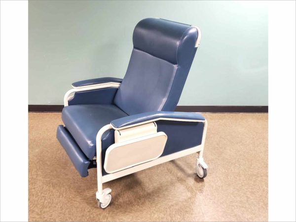 Winco Model 654 Care Cliner Winco 6 Series 3-Position Mechanism Recliner chair 2-Drop Arms 275 lbs Capacity