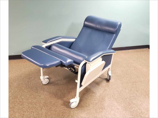 Winco Model 654 Care Cliner Winco 6 Series 3-Position Mechanism Recliner chair 2-Drop Arms 275 lbs Capacity