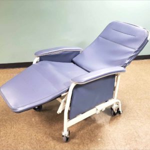 Lumex 565WG Tilt Geri Chair Blue 400Lbs Capacity Care Recliner 565W427-Pro-Lab tattoo shop Chair