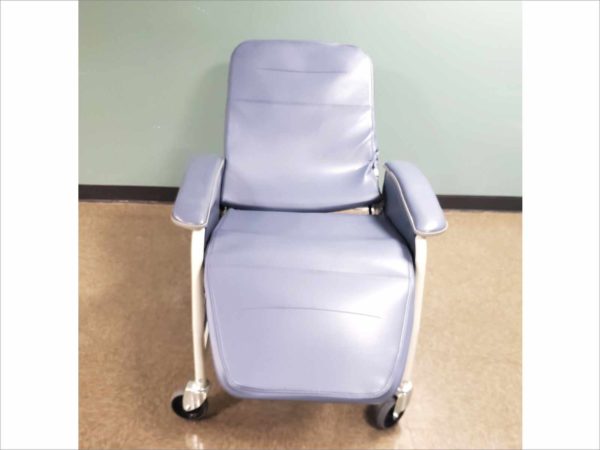 Lumex 565WG Tilt Geri Chair Blue 400Lbs Capacity Care Recliner 565W427-Pro-Lab tattoo shop Chair