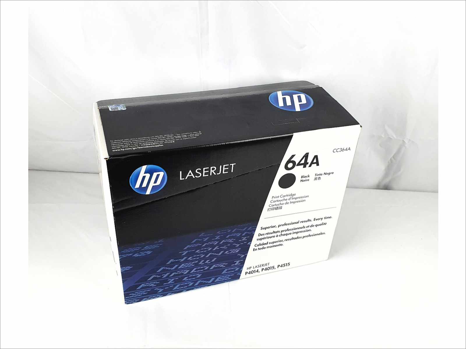 alene morder glemsom Genuine HP 64A CC364A Black Toner Cartridge For HP Laserjet P4014 P4015  P4016 - Computer | Network | Telecom | Lab & medical Equipment