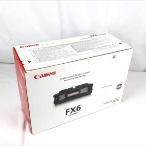 New Genuine Canon FX6 Monochrome Toner Cartridge for Laser CLASS 3170 Series Fax-L1000