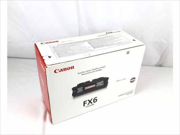 New Genuine Canon FX6 Monochrome Toner Cartridge for Laser CLASS 3170 Series Fax-L1000