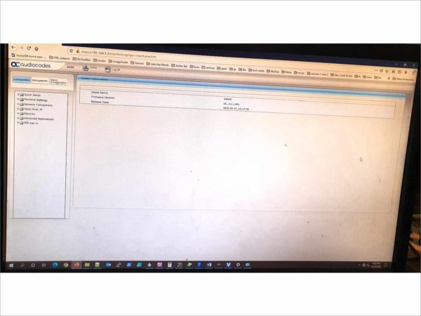 Audiocodes 445HD VoIP Phone Skype / Team Fully Compatible PN GGWV00647