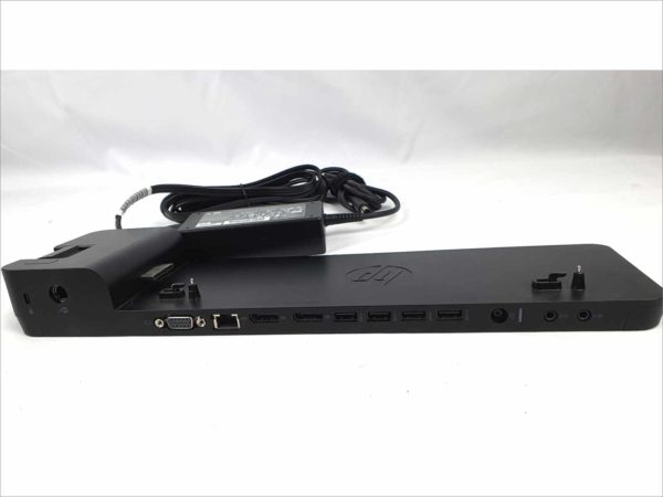 HP HSTNN-IX10 UltraSlim 2013 Elitebook ProBook Folio Docking Station PN D9Y32AA#ABA With 19.5VDC Power Adapter - TESTED & WORKING