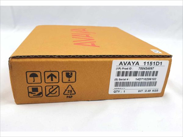 New Avaya 1151D1 PoE RJ-45 Power Injector PN 700434897 100-240 VAC 50 / 60 Hz 48V Output Office Phone Power Supply