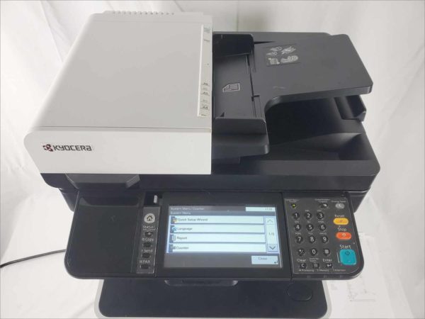 Kyocera Ecosys M3655idn Black & White Heavy Duty Workgroup Network Duplex Laser all in one Printer 57ppm 1200DPI Page Count 53K