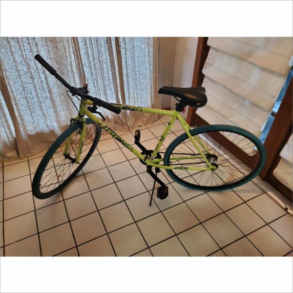 Kent 700C Fixie GS42786 21" Frame 27" Wheel 1 Speed Men Green Cruiser Bike Bicycle Fixed Gear