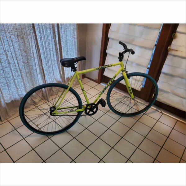 Kent 700C Fixie GS42786 21" Frame 27" Wheel 1 Speed Men Green Cruiser Bike Bicycle Fixed Gear