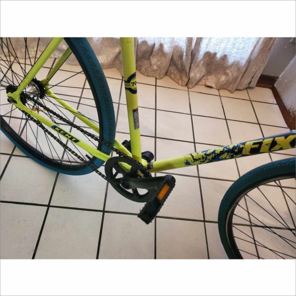 Kent 700C Fixie GS42786 21" Frame 27" Wheel 1 Speed Men Green Cruiser Bike Bicycle Fixed Gear