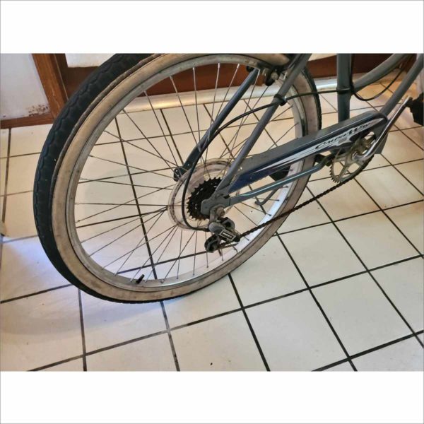 Huffy Causeway 19" Frame 26" Wheel 6 Speed Women Gray Cruiser Bike Bicycle Peak