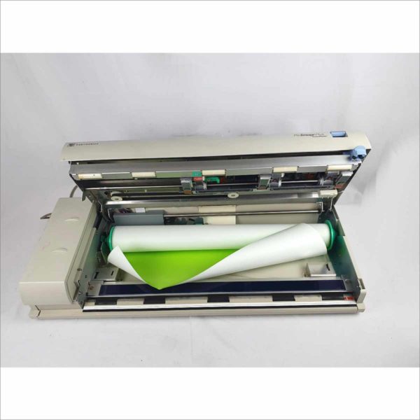 Varitronics (FujiFilm) ProImage Plus Direct Thermal Wide Paper Poster Printer Machine for making flip charts, posters, directional signs, banners, and teaching materials.