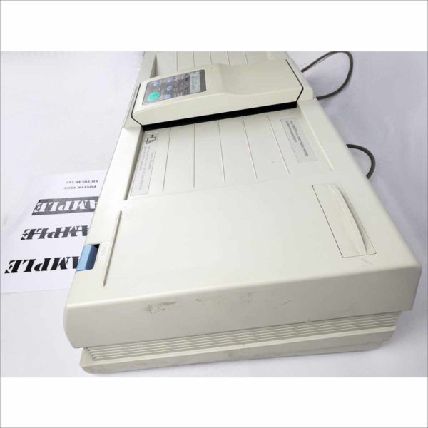 Varitronics (FujiFilm) ProImage Plus Direct Thermal Wide Paper Poster Printer Machine for making flip charts, posters, directional signs, banners, and teaching materials.