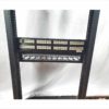 B-Link Telecom SB-556-084-XU Aluminum 45U 7' Storage Rack Black With Patch Panels, Cable Management, Hoffman Laders and Triangle (Complete Setup)