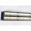 Hubbell P5E48UE Speedgain c5e+ 48-Port Ethernet RJ-45 Cat5e+ Patch Panel 2U 19" Rack Mount