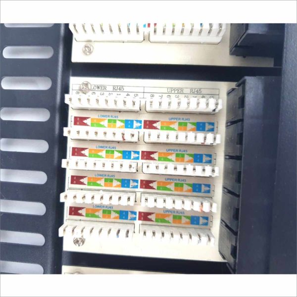 Steren CAT5e 50 Port Ethernet RJ-45 Patch panel Category 5 1U 19" Rack Mount