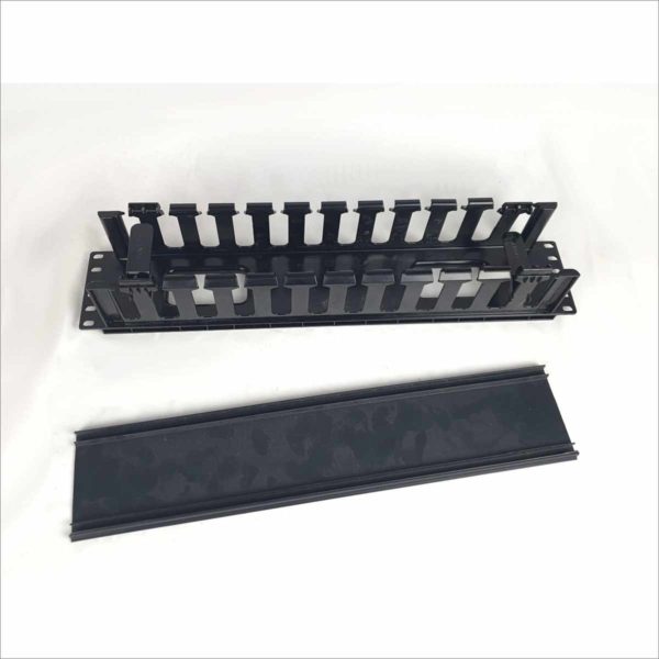 Panduit Cable Management PatchLink Front Horizontal Cable Manager 2 RU 19" Rack Mount Cable Ties & Organizers