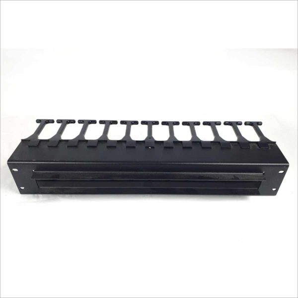 Standard PatchLink Front Horizontal Cable Manager 2 RU 19" Rack Mount