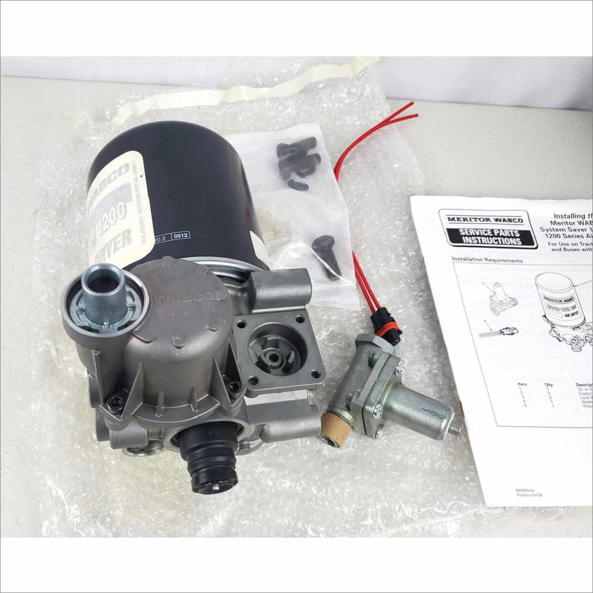 AIR DRYER ASSEMBLY REPLACES MERITOR WABCO SYSTEM SAVER 1200 SERIES R955205 