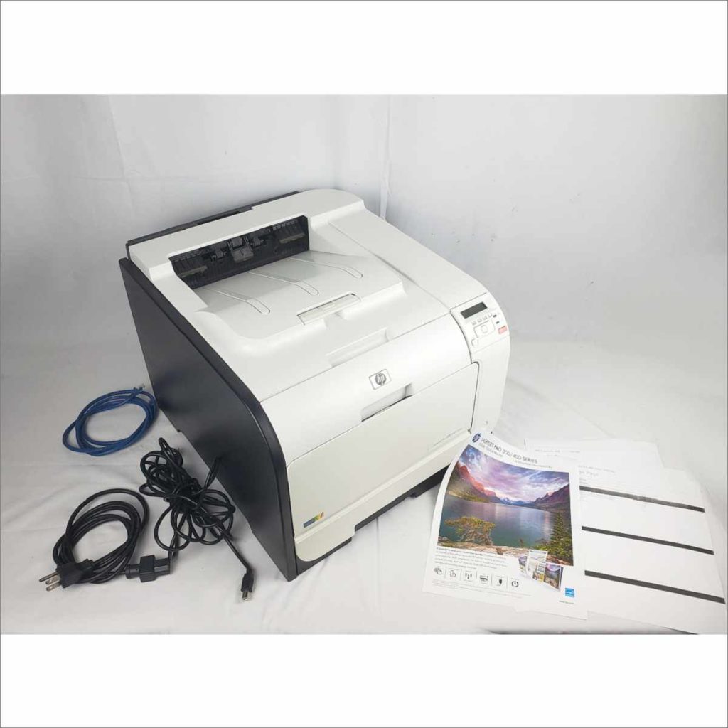 HP LaserJet Pro 400 Color M451DN Laser Printer w/ Original Toners 305A