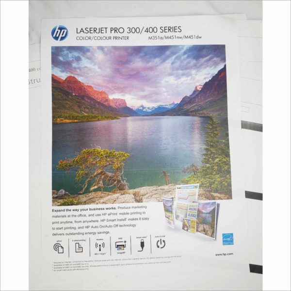 HP,LaserJet,Pro,400,Color,M451DN,Laser,Printer,w/,,Original,Toners,305A,21ppm,600DPI,page,count,8069,BOISB-1002-00,CE957A