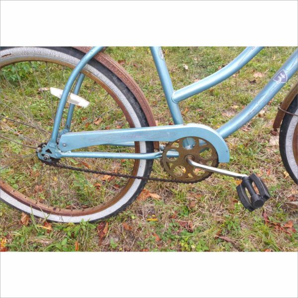 Huffy Cranbrook 56472K 18" Frame 27" Wheel 1 Speed Women blue Cruiser Bike Bicycle