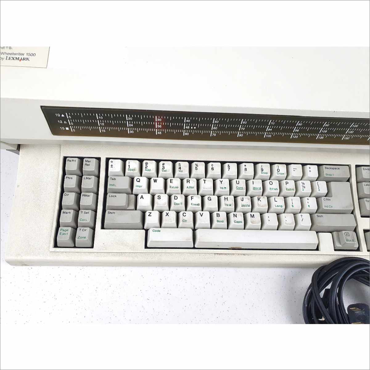Vintage IBM Wheelwriter 1500 by Lexmark 6783-011 Electric