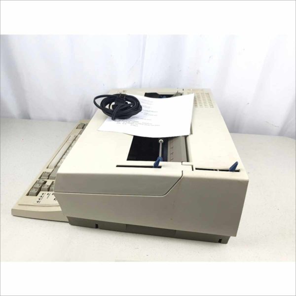 Vintage IBM Wheelwriter 1500 by Lexmark 6783-011 Electric Electronic Type Writer