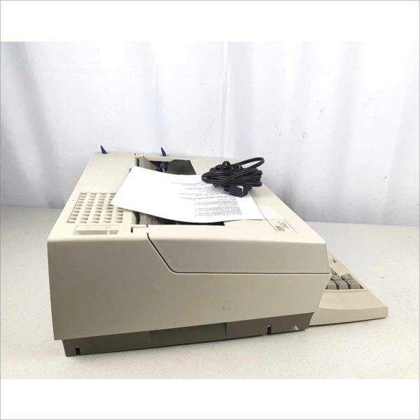 Vintage IBM Wheelwriter 1500 by Lexmark 6783-011 Electric Electronic Type Writer