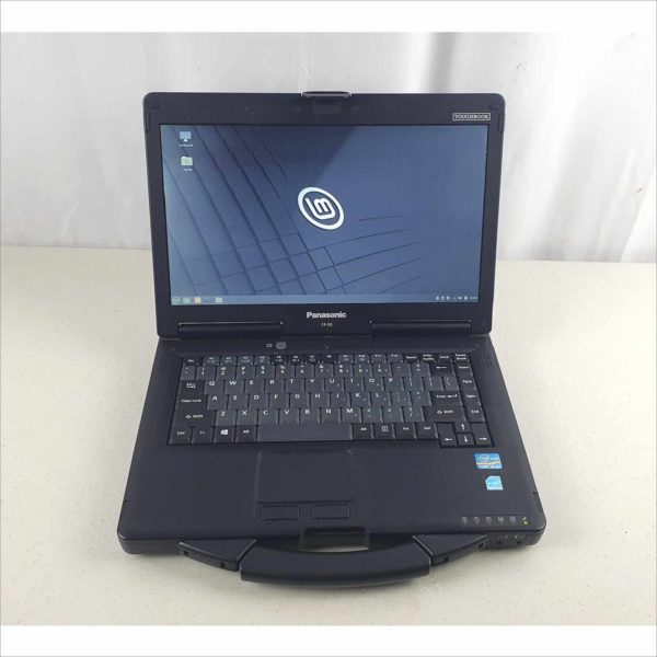 Panasonic Toughbook CF-53S MK3 Business industrial Rugged Laptop 14" 4GB RAM intel i5-3340U CPU 2.70GHz Linux Mint 128GB SSD
