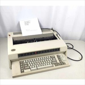 Vintage IBM Wheelwriter 1500 by Lexmark 6783-2 Electric Electronic Type Writer - Secure Correspondence Guaranteed