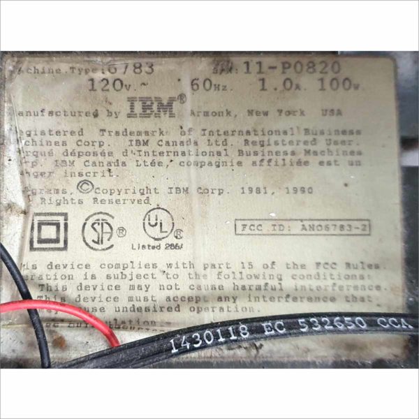 Vintage IBM Wheelwriter 1500 by Lexmark 6783-2 Electric Electronic Type Writer - Secure Correspondence Guaranteed