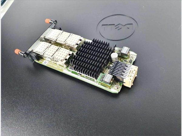 Dell N4032F 24-Port 10GB SFP+ Ports L3 Layer 3 Managed Stackable Network Switch PowerConnect 8132F with PC8100 QSFP+ module and Rail Kit
