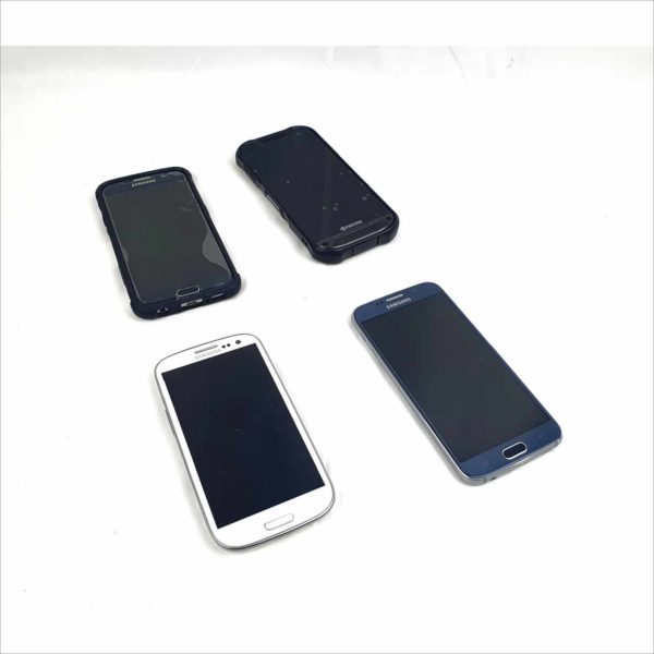 Lot of 4x Phone Kyocera Duraforce Pro 2 E6920 Samsung S6 Samsung S3