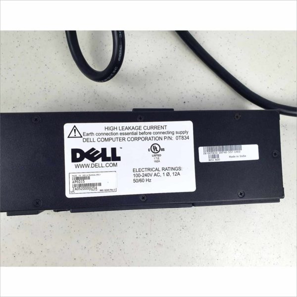 Dell AP6015 Power Distribution Unit 0t834 7x Outlet PDU
