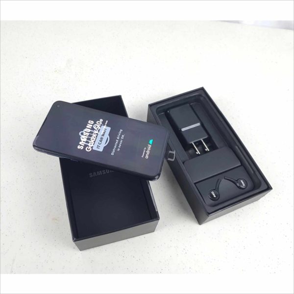 New Samsung Galaxy S10e SM-G970U AT&T 128GB 4G LTE 6GB RAM Prism Black