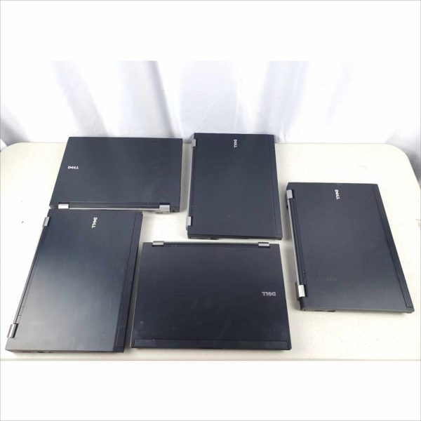 Lot of 5x Dell Latitude E6400 Business Laptop 14" 2GB RAM intel Core 2 Due CPU P8700 2.53GHz No Storage X463M