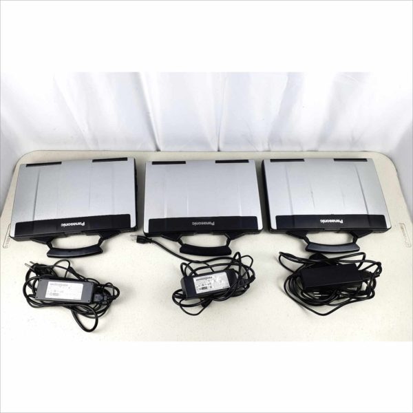 Lot of 3x Panasonic Toughbook CF-53J MK2 Business industrial Rugged Laptop 14" 8GB RAM intel i5-3320M CPU 2.60GHz Touchscreen 512GB Linux Mint