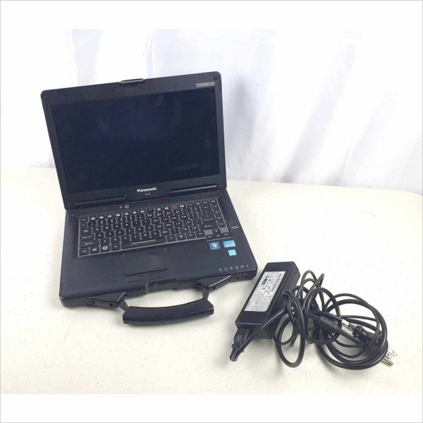Lot of 5x Panasonic Toughbook CF-53J MK2 Business industrial Rugged Laptop 14" 8GB RAM intel i5-3320M CPU 2.60GHz 512GB Linux Mint