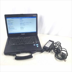 Panasonic Toughbook CF-53J MK2 Business industrial Rugged Laptop 14" 8GB RAM intel i5-3320M CPU 2.60GHz Touchscreen 512GB Linux Mint