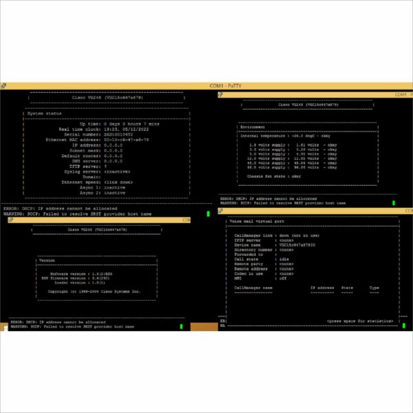 Cisco VG248 48 Port Voice over IP analog phone gateway