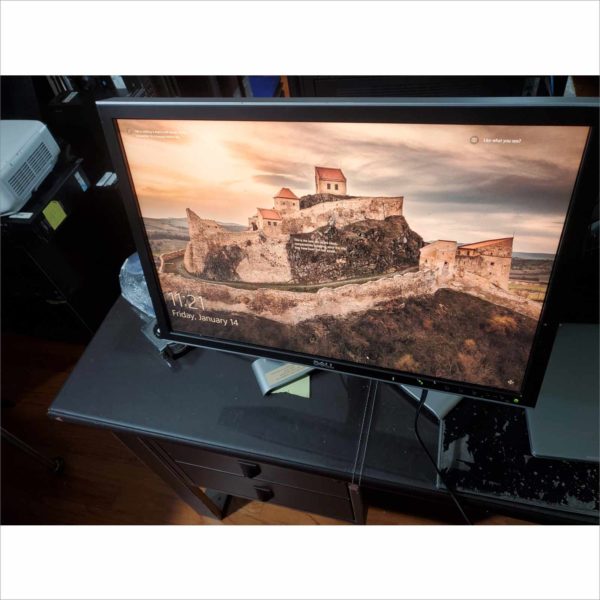 Dell 2407WFPb 24" Rotating UltraSharp LCD Monitor Silver With Stand