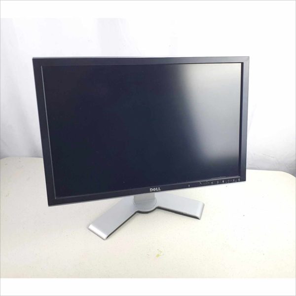 Dell 2407WFPb 24" Rotating UltraSharp LCD Monitor Silver With Stand
