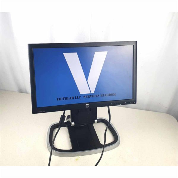 HP ProDisplay P201 LED monitor 20" 1600x900 60 Hz DVI VGA black