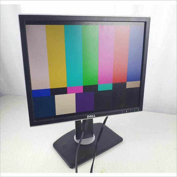 Dell 1907FPt 19" Fullscreen LCD Monitor Silver With Stand