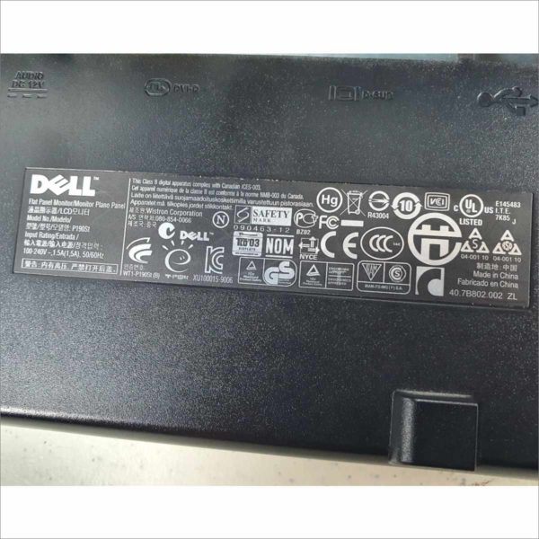 Dell p190St 19" Fullscreen LCD Monitor Black With Stand