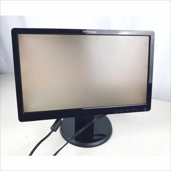 Lenovo 6318-HB1 18.5" Wide LCD Monitor Black 100 - 240VAC 50/60Hz With Stand