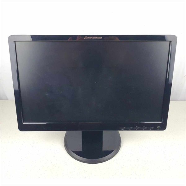 Lenovo 6318-HB1 18.5" Wide LCD Monitor Black 100 - 240VAC 50/60Hz With Stand