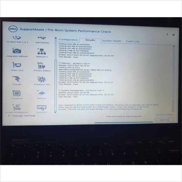 Dell Latitude 5400 14" i5-8265U CPU 1.60GHz 8GB DDR4 128GB SSD M.2 Business Laptop Window 10 Professional 64Bit Super Clean